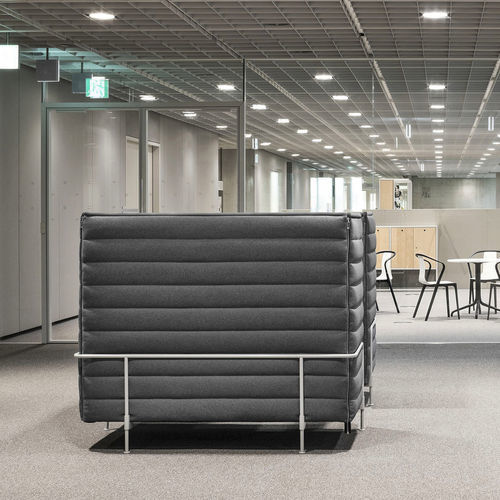 Современный диван - ALCOVE CABIN  - vitra - из полиэстера / со съемным покрытием / с высокой спинкой