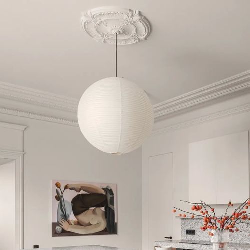 Подвесная лампа - AKARI  - vitra - из стали / из бумаги / классическая