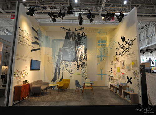 Настенная клейкая этикетка по индивидуальному заказу - MAISON ET OBJET - Mel et Kio