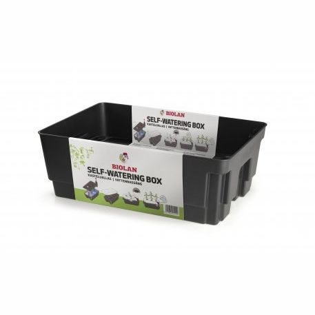 Ящик для рассады из пластика - SELF-WATERING BOX - BIOLAN - для интерьера / для наружного применения / для бытового использования