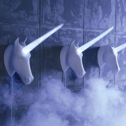 Настенный светильник уникальный дизайн - UNICORN - 22 22 EDITION DESIGN - для интерьера / из стекла / из лиможского фарфора