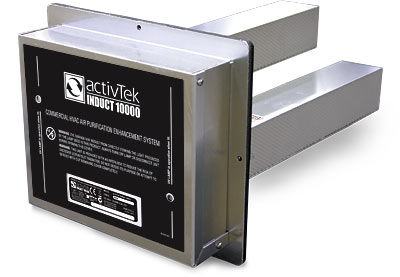 Отдельностоящий очиститель воздуха - INDUCT - OZONE FREE - activTek Environmental