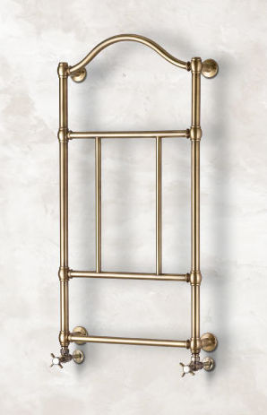 Полотенцесушитель на горячей воде - EXCLUSIVE  - BRANDONI - электрический / классический / из металла