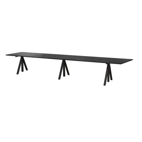 Современный стол для конференций - STRING FURNITURE - из дуба / из ясеня / из лакированной МДФ