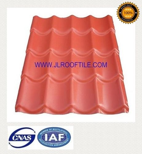 Крыша из полимера - EUROPE DESIGN ASA/PVC ROOFING TILES - Laizhou JIELI Industry Co.,LTD - имитация черепицы / волнистая