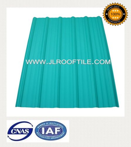 Покрытие из пластин из ПВХ - HEAT AND SOUND INSULATION ROOFING MATERIAL - Laizhou JIELI Industry Co.,LTD - волнистое
