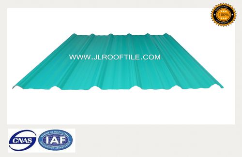 Покрытие из пластин из ПВХ - 3 LAYERS UPVC ROOF TILE - Laizhou JIELI Industry Co.,LTD - волнистое