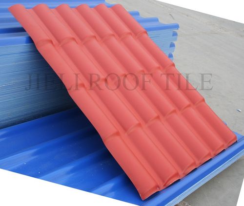 Крыша из полимера - JIELI RESIN ROMA ROOF SHEET - Laizhou JIELI Industry Co.,LTD - имитация черепицы / волнистая