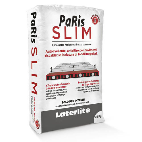 Строительный раствор для проушины - PARIS SLIM - Laterlite s.p.a. - для затирки / гидравлический / серый