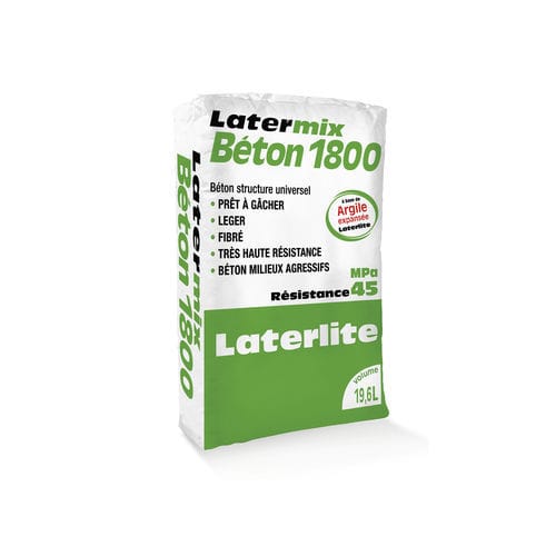 Легкий бетон - LATERMIX 1800 - Laterlite s.p.a. - структурный / вспученной глины / с высоким сопротивлением