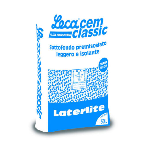 Легкий бетон - LATERMIX CEM CLASSIC - Laterlite s.p.a. - вспученной глины / изоляционный / дренажный