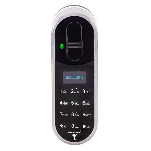 Кнопочное кодирующее устройство для контроля доступа - ENTR™ - Mul-T-Lock® - настенное / с биометрическим считывающим устройством / беспроводное