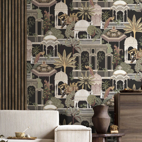 Современный обои - BOTANY HOUSE : SANCTUARY - Parato - природный мотив / городской мотив / многоцветный
