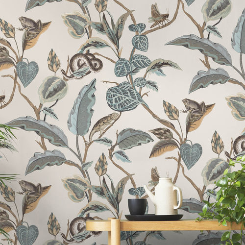 Современный обои - BOTANY HOUSE : BOTANICA - Parato - природный мотив / в цветочек / многоцветный