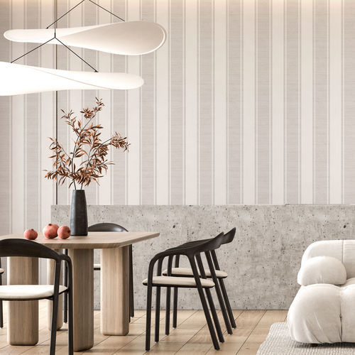 Классический обои - TRADIZIONI : FASCIA - Parato - виниловый / в полоску / имитация ткани