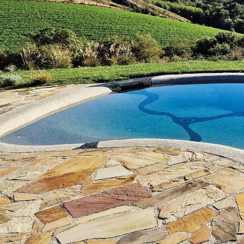 Прочный бассейн - RIOLO TERME - Biodesign Pools - натуральный / для наружного применения / для гостиницы