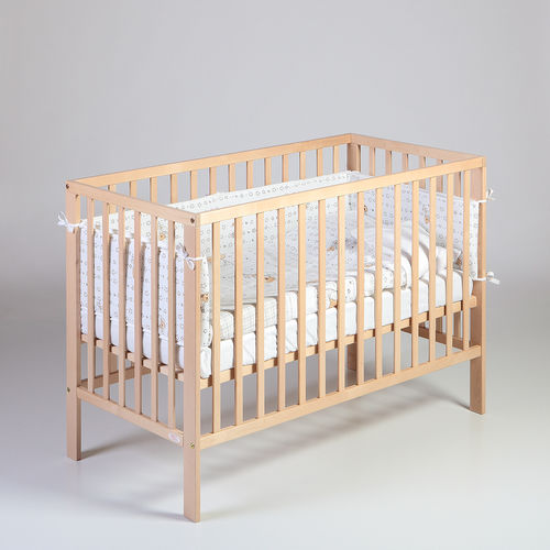 Современная детская кроватка - ALVA/ECO - Troll Nursery Deutschland - из березы / 120x60 см