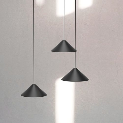 Подвесная лампа - cone S120.3 - Andcosta - из лакированной стали / из поликарбоната / современная