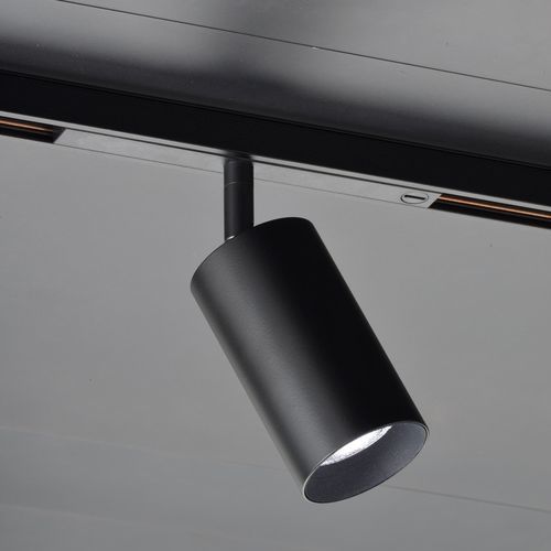 Светильник на рейке LED - cyl 45 - Andcosta - круглый / из лакированного алюминия / из PMMA