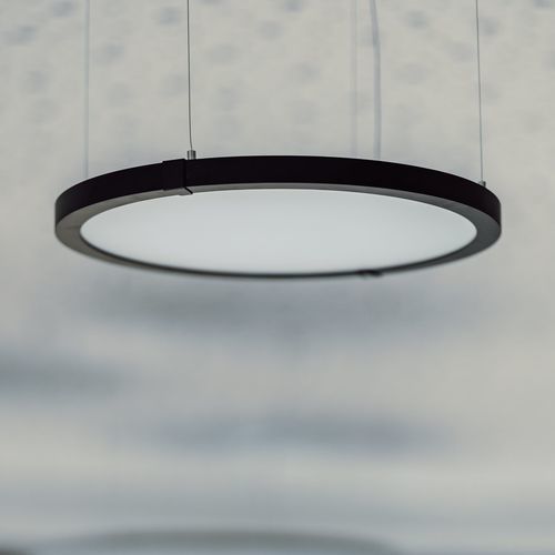 Горизонтальный светильник - luna S430 - Andcosta - подвесной / LED / круглый