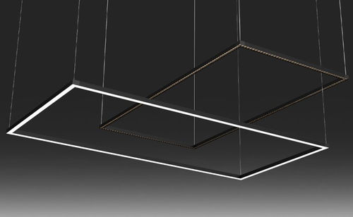 Прямоугольный светильник - daytona S1200×2800 - Andcosta - подвесной / LED / IP20