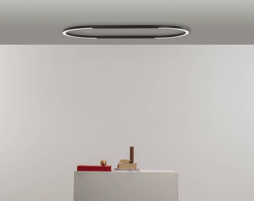 Овальный потолочный светильник - daytona C600x1200 - Andcosta - современный / из алюминиевого профиля / из лакированного алюминия