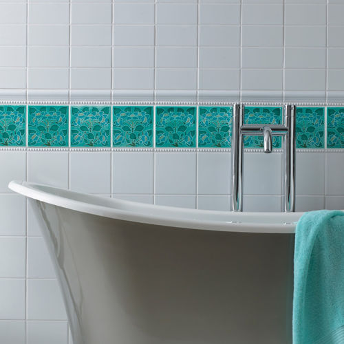 Плитка из керамики - CLEMATIS - British Ceramic Tile Ltd - глянцевая / для интерьера / настенная