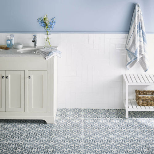 Плитка из керамики - THE HERITAGE COLLECTION : MR JONES MIDNIGHT - British Ceramic Tile Ltd - матовая / для интерьера / напольная