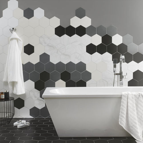Каменная напольная плитка из керамогранита - HEX - British Ceramic Tile Ltd - сатинированная / для интерьера / настенная