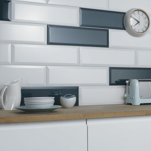 Плитка из керамики - METRO - British Ceramic Tile Ltd - глянцевая / для интерьера / настенная