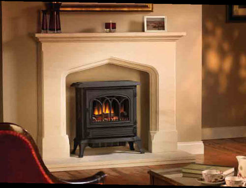 Электрическая печь-камин - CANTERBURY  - Broseley Fires - традиционная / из металла
