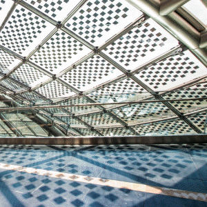 Фотовольтаическая стеклянная панель - ertex Solartechnik GmbH - для безопасности / слоистая / декорированная