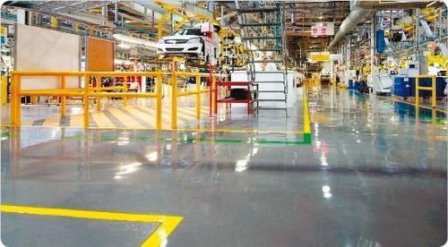 Напольное покрытие из жидкой эпоксидной смолы - FLOWCOAT TL - Tremco CPG Iberia & Italy - Flooring - промышленное / гладкое / имитация бетона
