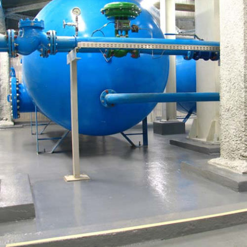 Напольное покрытие из стекла - FLOWCHEM VE GL - Tremco CPG Iberia & Italy - Flooring - виниловое / для интерьера / для ступени