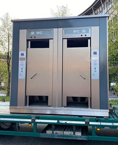 Общественные туалеты из нержавеющей стали - UNISEX URINAL - HERING Sanikonzept GmbH - два