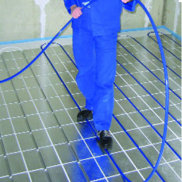 Теплый пол на горячей воде - IDEAL EPS - Jupiter Underfloor Heating - для домашнего использования / с панелью из полистирола