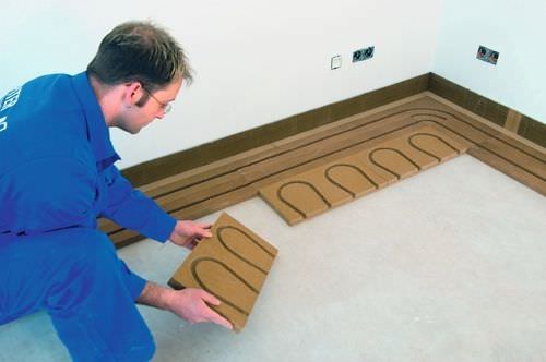 Теплый пол на горячей воде - IDEAL ECO - Jupiter Underfloor Heating - для домашнего использования / с деревянной панелью из переработанных материалов