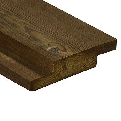 Облицовка фасада из реек - 2651  - Kebony - из модифицированной древесины / вертикальная / из долговечных материалов