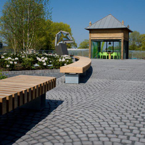 Подложка под кровлю - Nophadrain Podium Deck System - Nophadrain