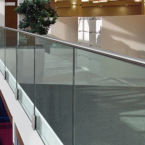 Ограждение на перекрытии - EASY GLASS®  - Q-railing - из стекла / из нержавеющей стали / со стеклянными панелями