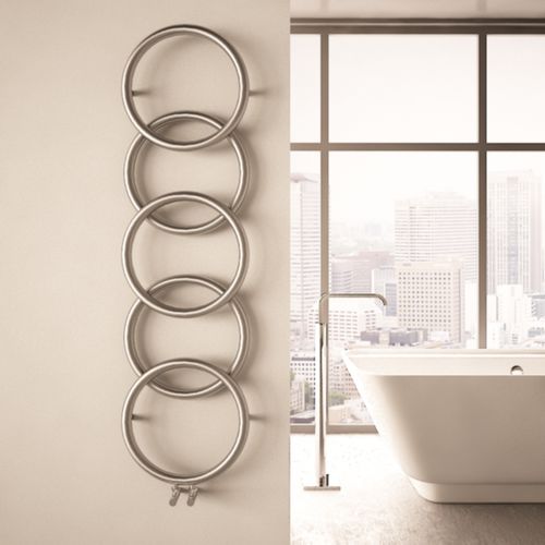 Полотенцесушитель на горячей воде - HALO - Carisa Designer Radiators - 0...500 w / современный / из нержавеющей стали