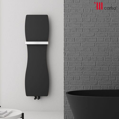 Полотенцесушитель на горячей воде - HAMLETS - Carisa Designer Radiators - электрический / 501 w...750 w / современный