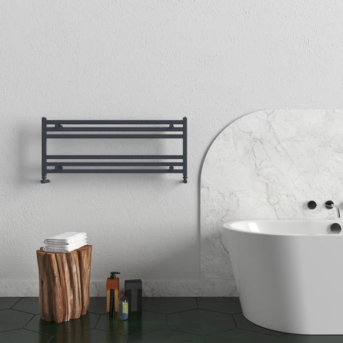 Горизонтальный полотенцесушитель - CARISA FAME H - Carisa Designer Radiators - на горячей воде / 0...500 w / современный