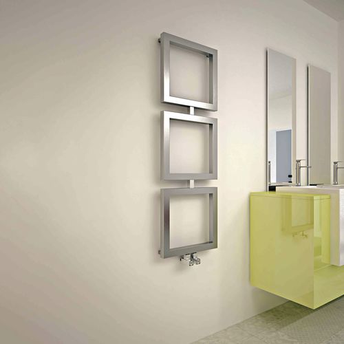 Полотенцесушитель на горячей воде - CARISA RUMA - Carisa Designer Radiators - 0...500 w / современный / из нержавеющей стали