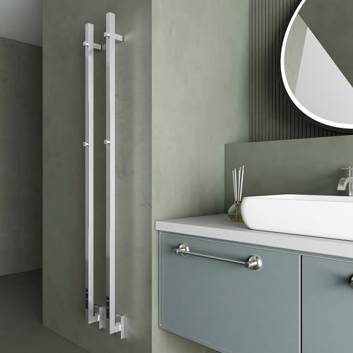 Электрический полотенцесушитель - MAXIM - Carisa Designer Radiators - 0...500 w / современный / из нержавеющей стали