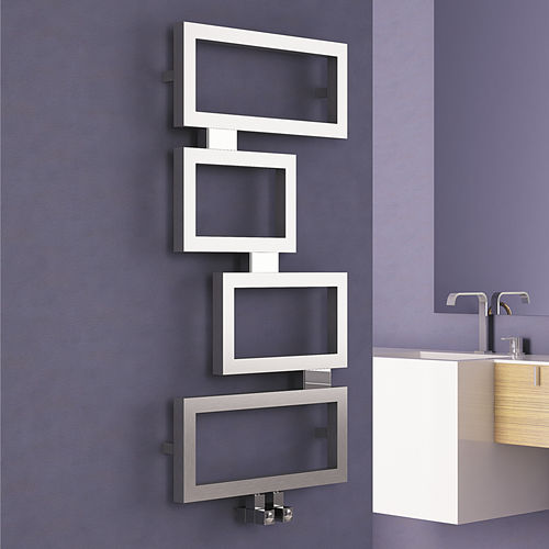 Полотенцесушитель на горячей воде - CLASH - Carisa Designer Radiators - 0...500 w / современный / из нержавеющей стали