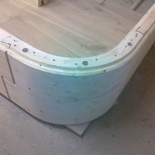 Стена с модульными панелями - ROUND CORNER - Z-MODULE Ltd. - сборная