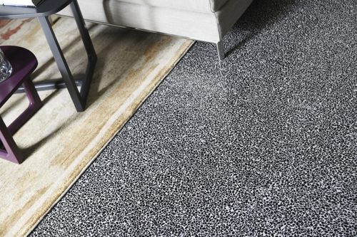 Плитка из терраццо - ECO-TERRE® : BERGAMO BLACK - Coverings ETC - полированная / для интерьера / напольная