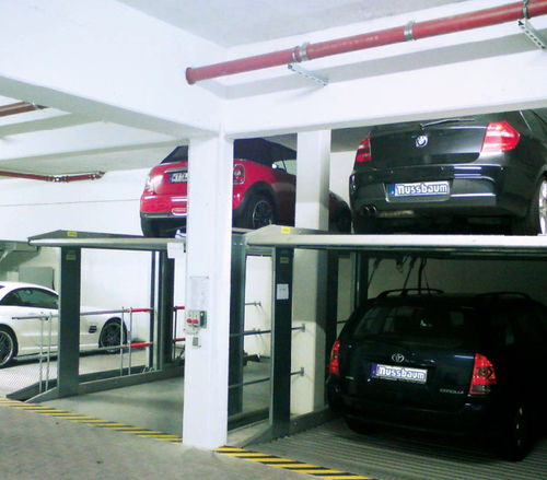 Механическая платформа для парковки - Liftparker N4602 - Nussbaum Parking - двухуровневая