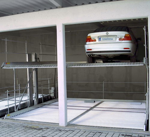 Механическая платформа для парковки - Liftparker N4402 - Nussbaum Parking - двухуровневая